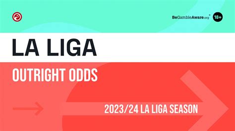 laliga winner odds|La Liga Title Odds, Betting & Predictions .